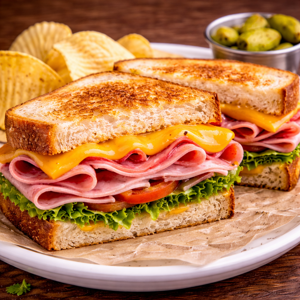 Ham & Cheese Sandwich