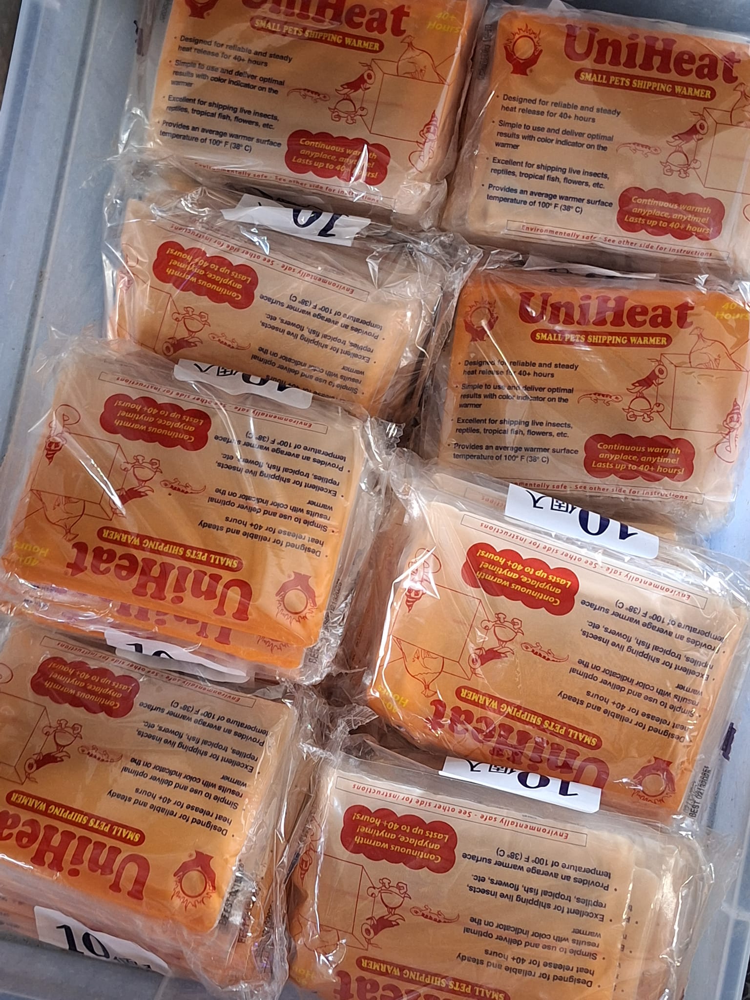 UniHeat 40 Hour Shipping Warmers – Disposable Heat Packs – Fresh & 40 HR