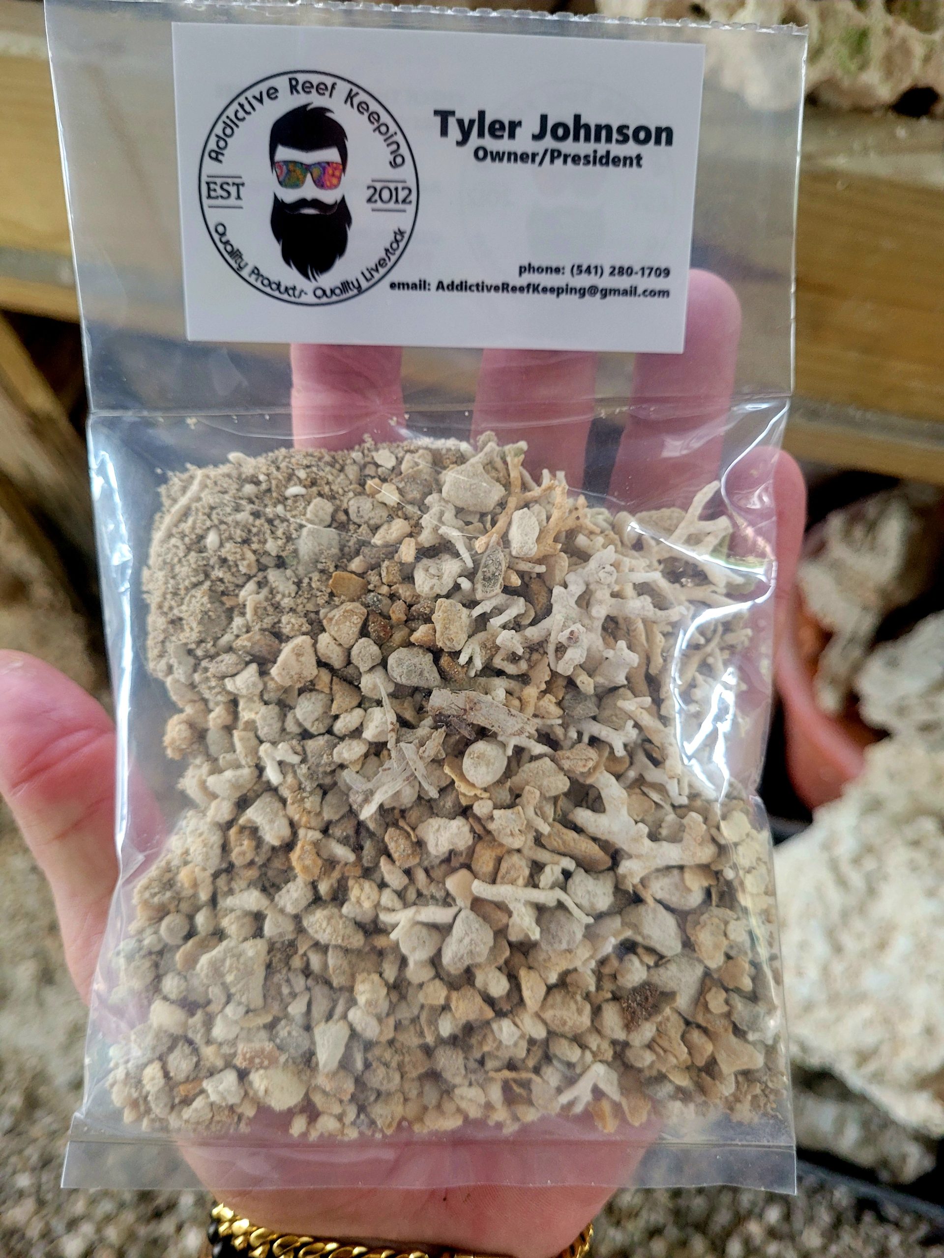 ARK Mushroom Substrate Mixture- Approximatly 1 Cup