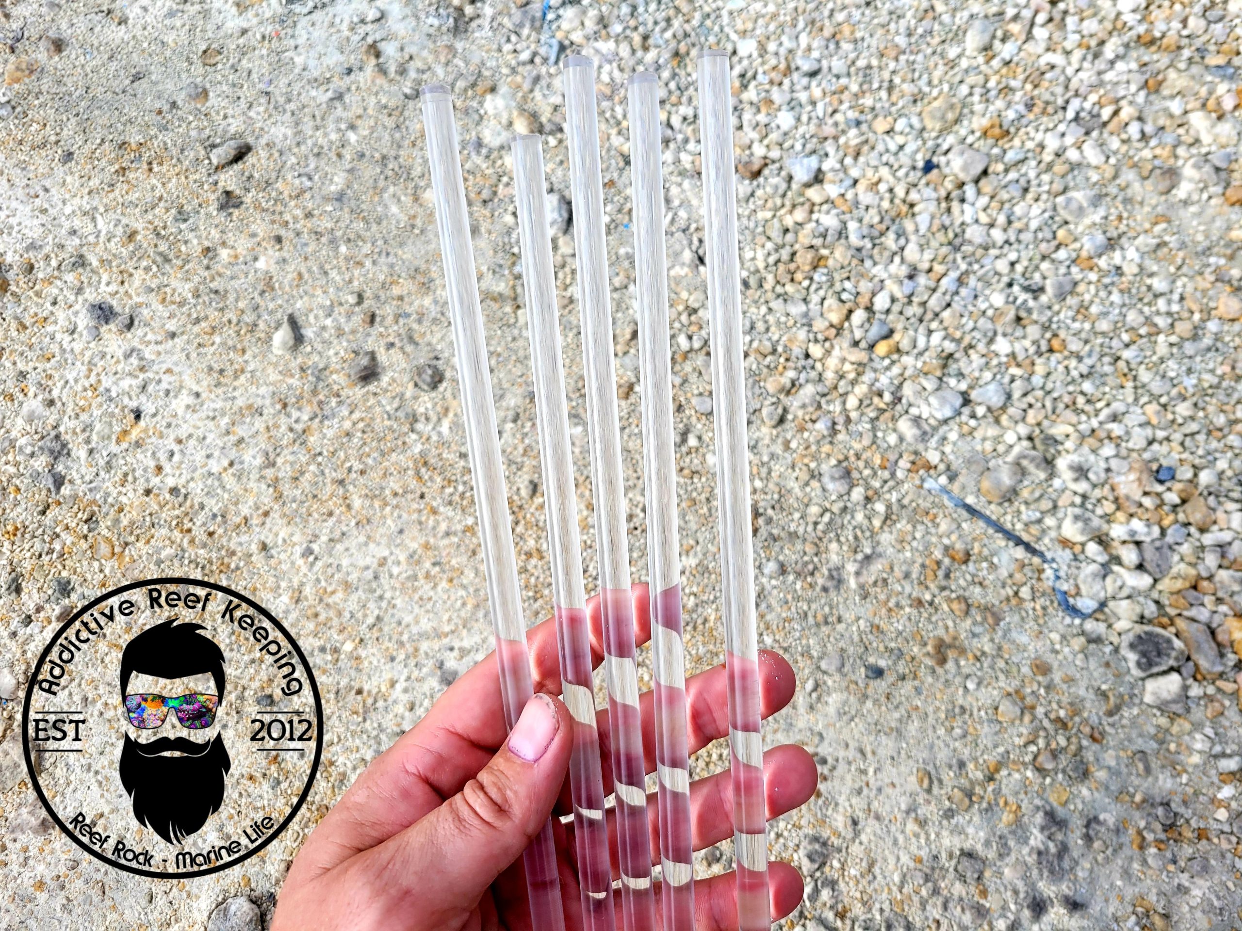 10″ Acrylic Rod for Aquascaping