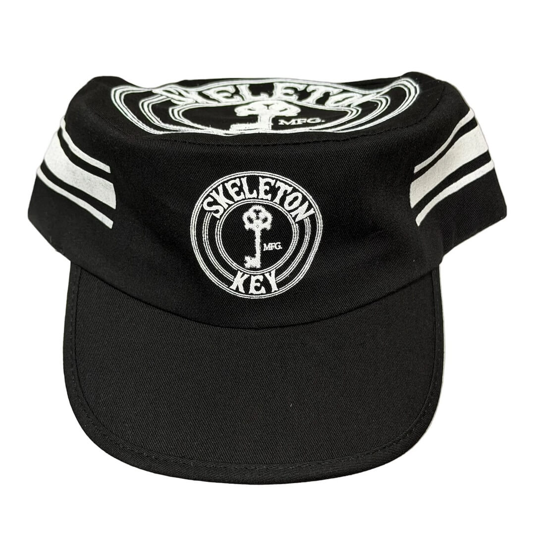 Skeleton Key Skeleton Key Keyhole Hat Black, priced at $27.00, in stock