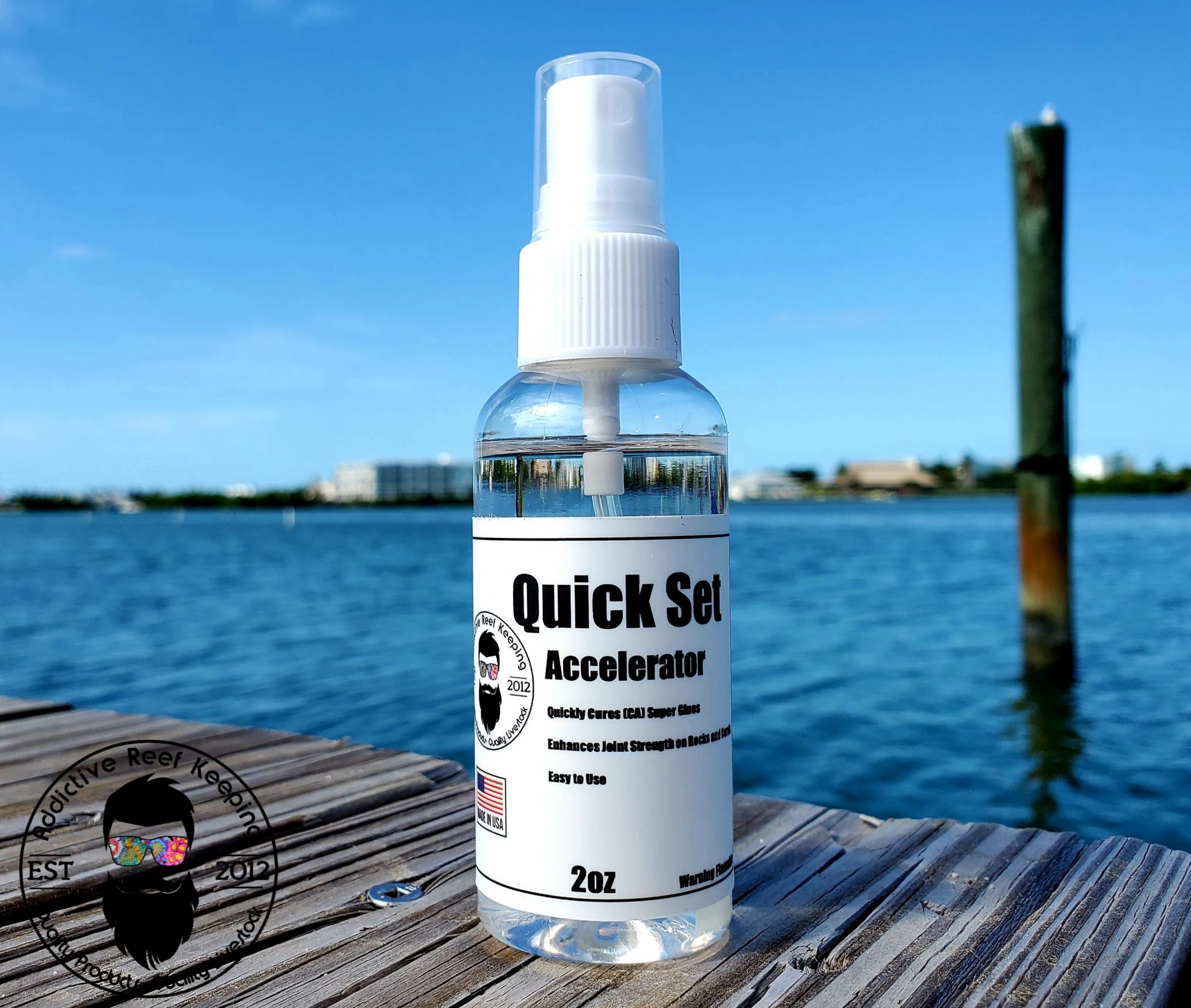 2oz Quick-Set Super Glue Accelerator