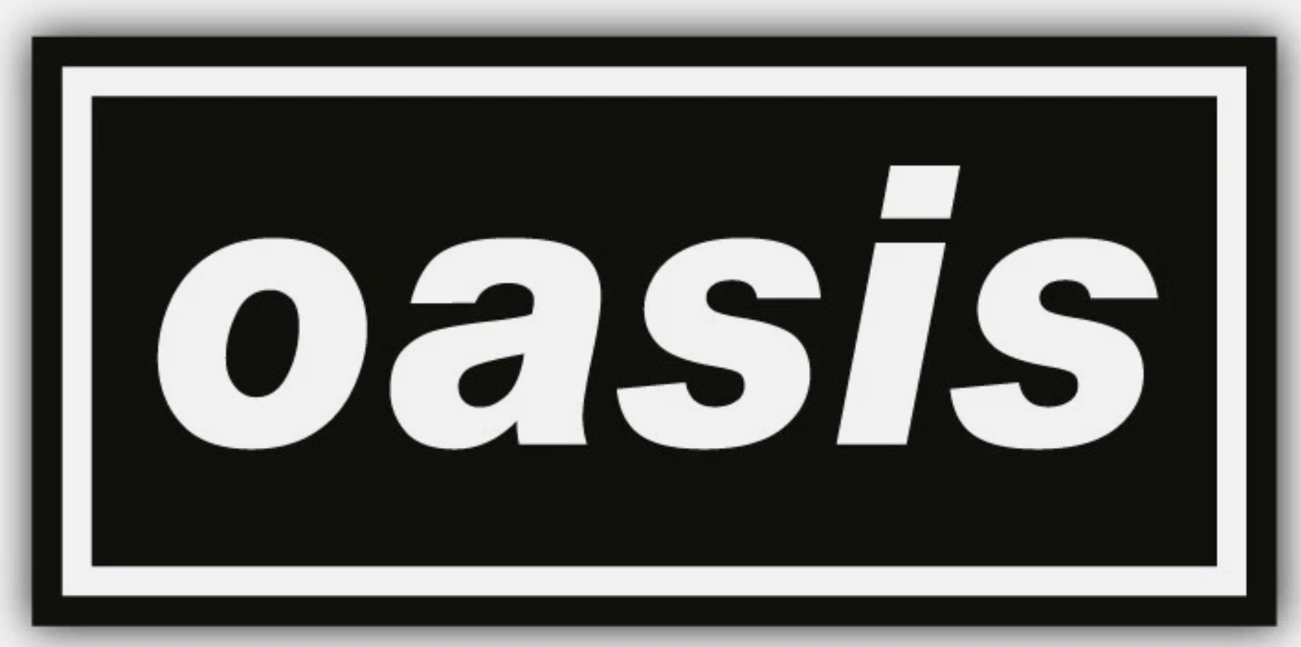 Oasis Bumper Sticker, OASIS
