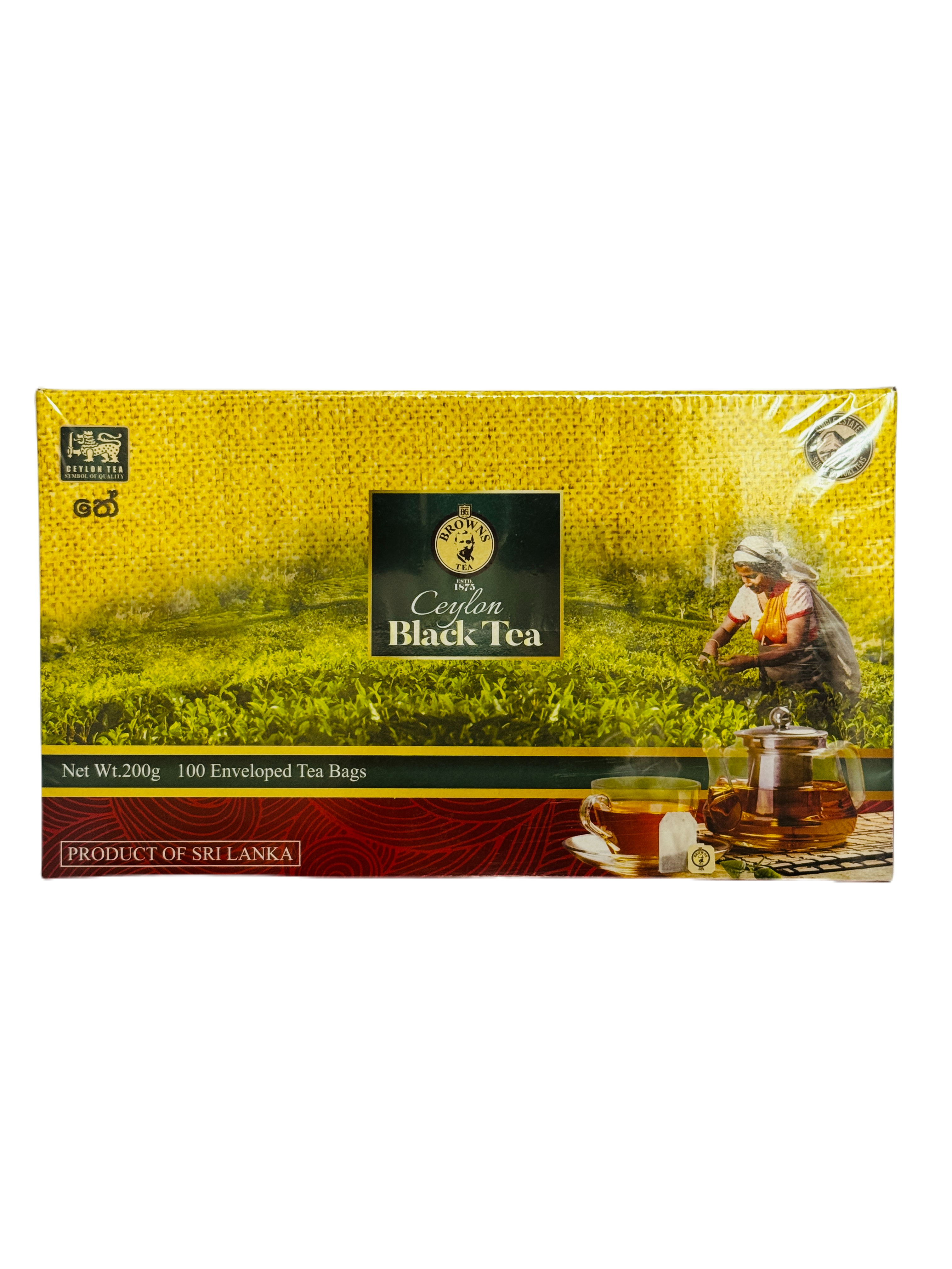 BROWNS BLACK TEA (X100BAGS)