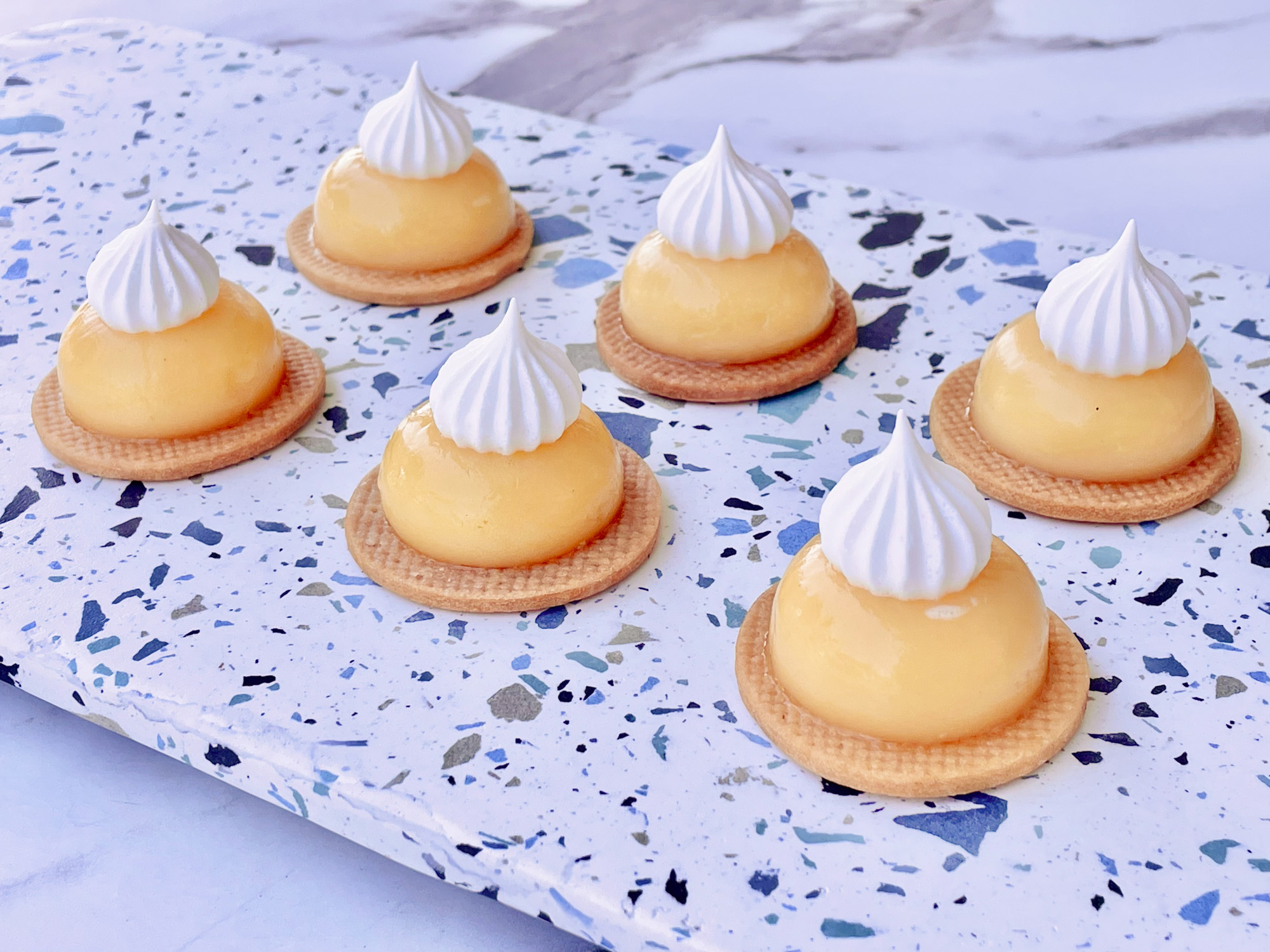 Lemon meringue canapés 12pc