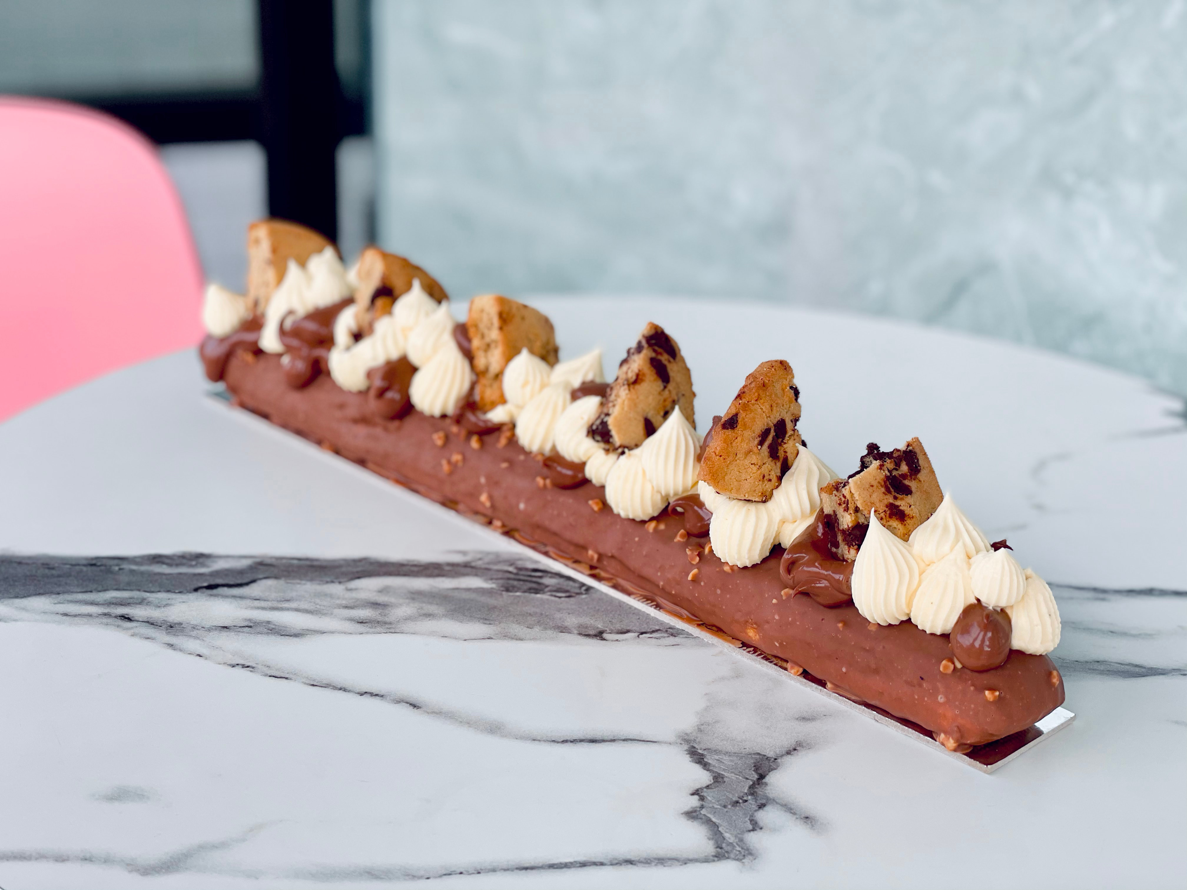 Salted Caramel Cookie Eclairzilla