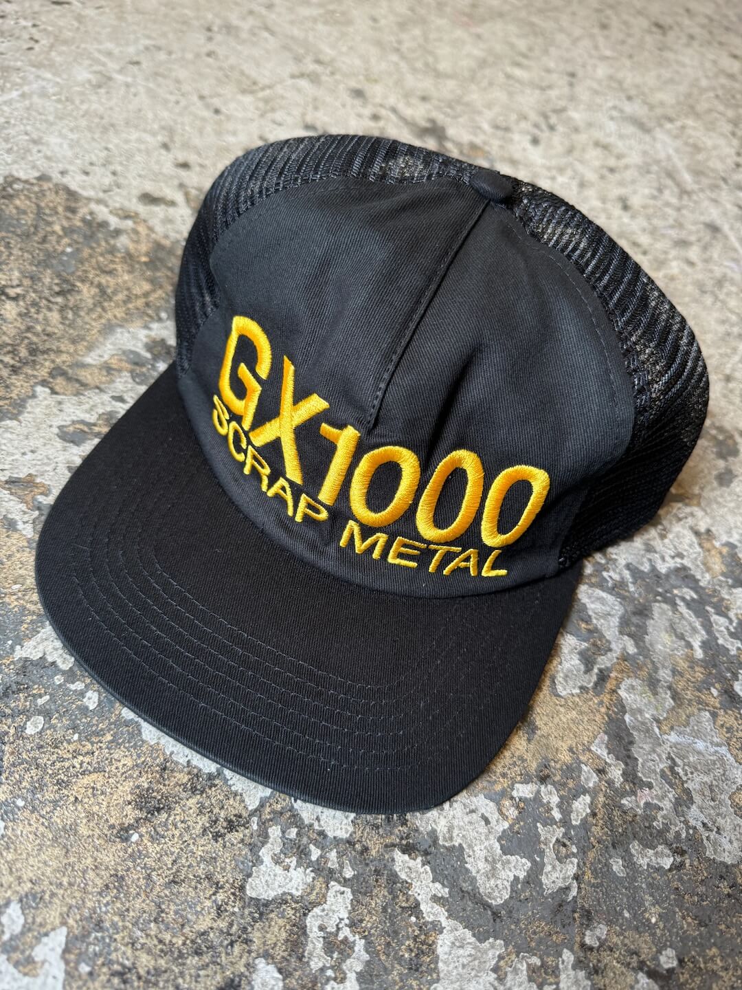 GX1000 GX1000 Scrap Metal Black Trucker Hat, priced at $39.95, in stock