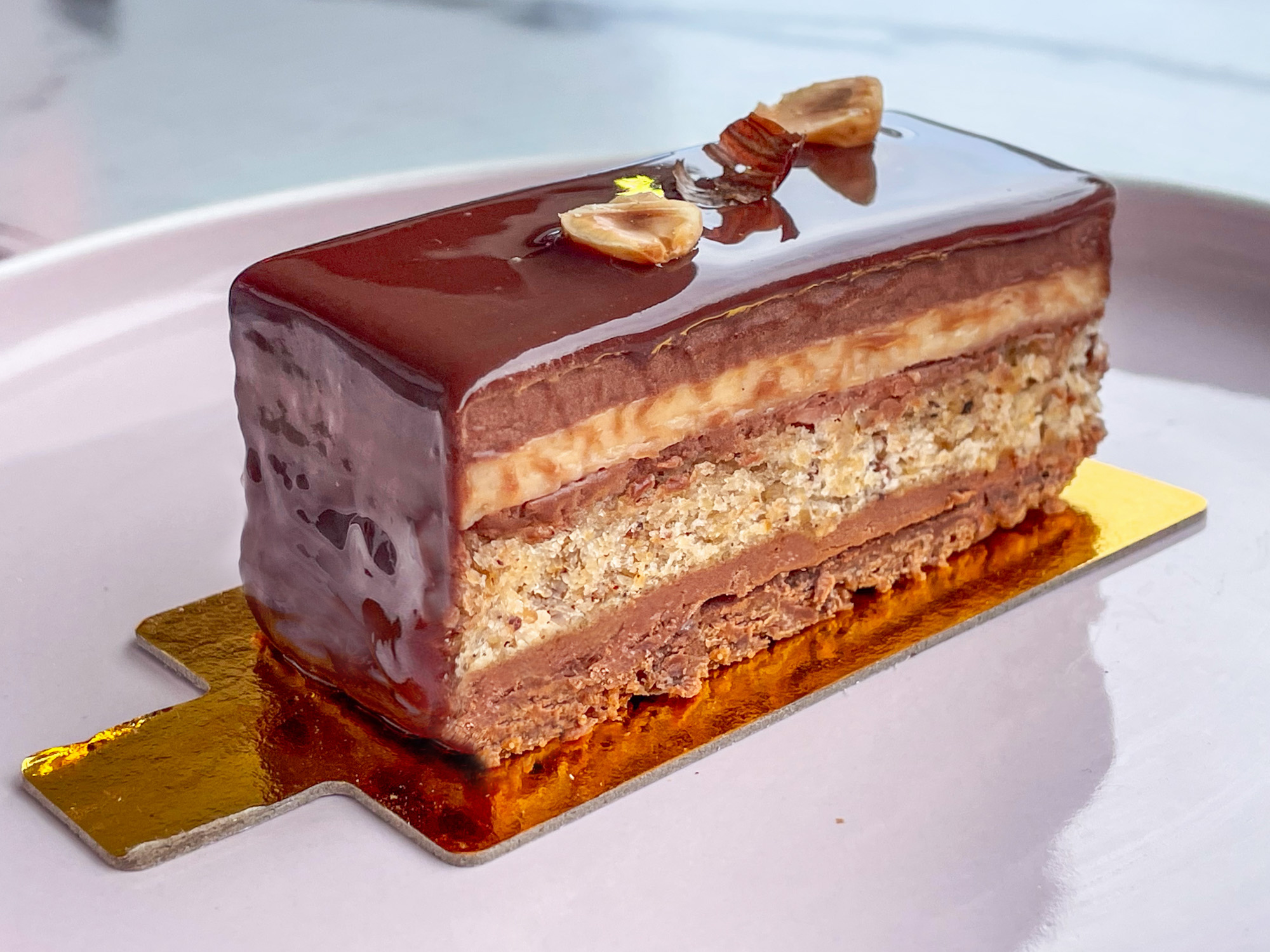 Chocolate & Hazelnut Slice
