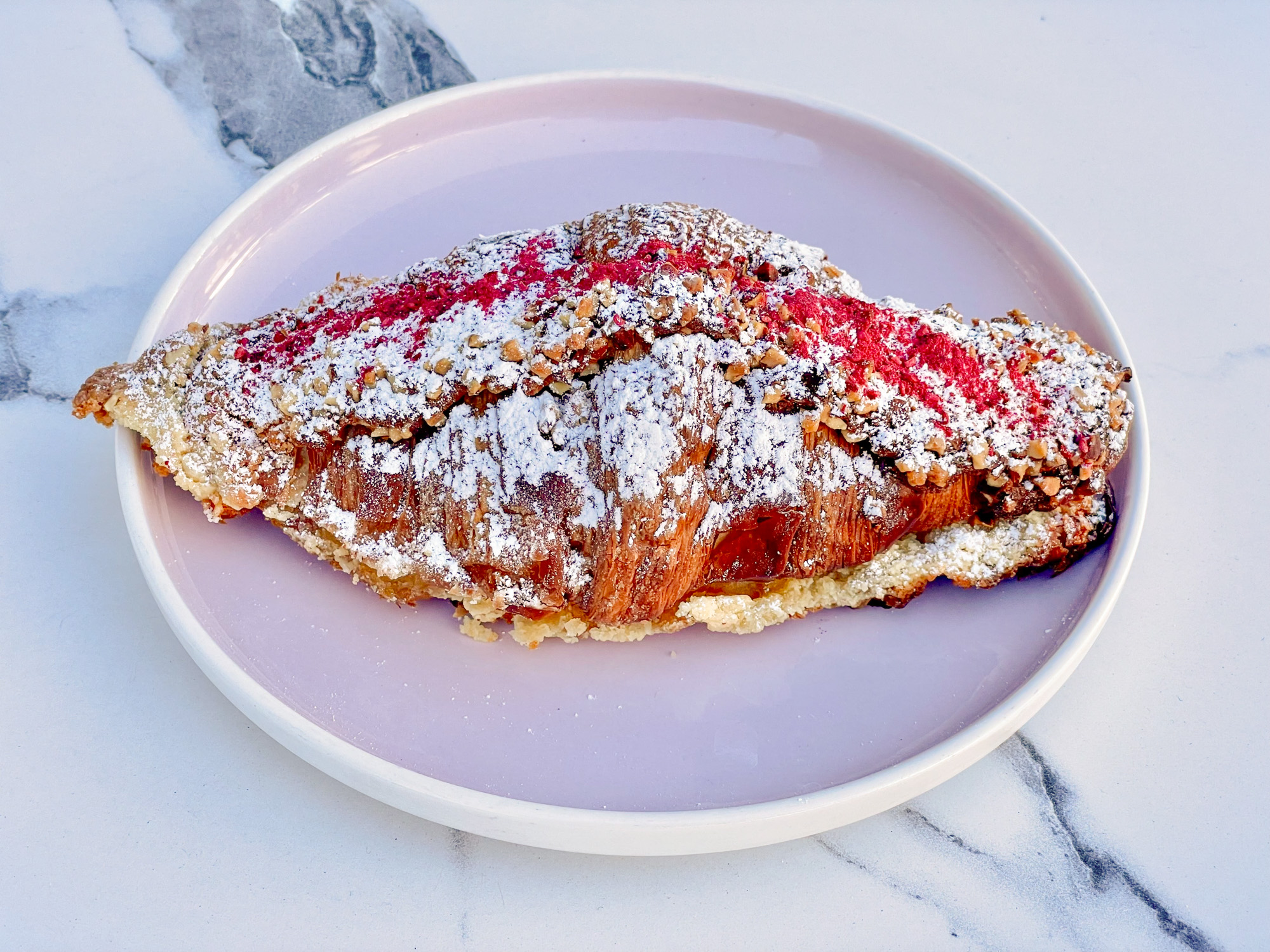 Almond Raspberry Croissant
