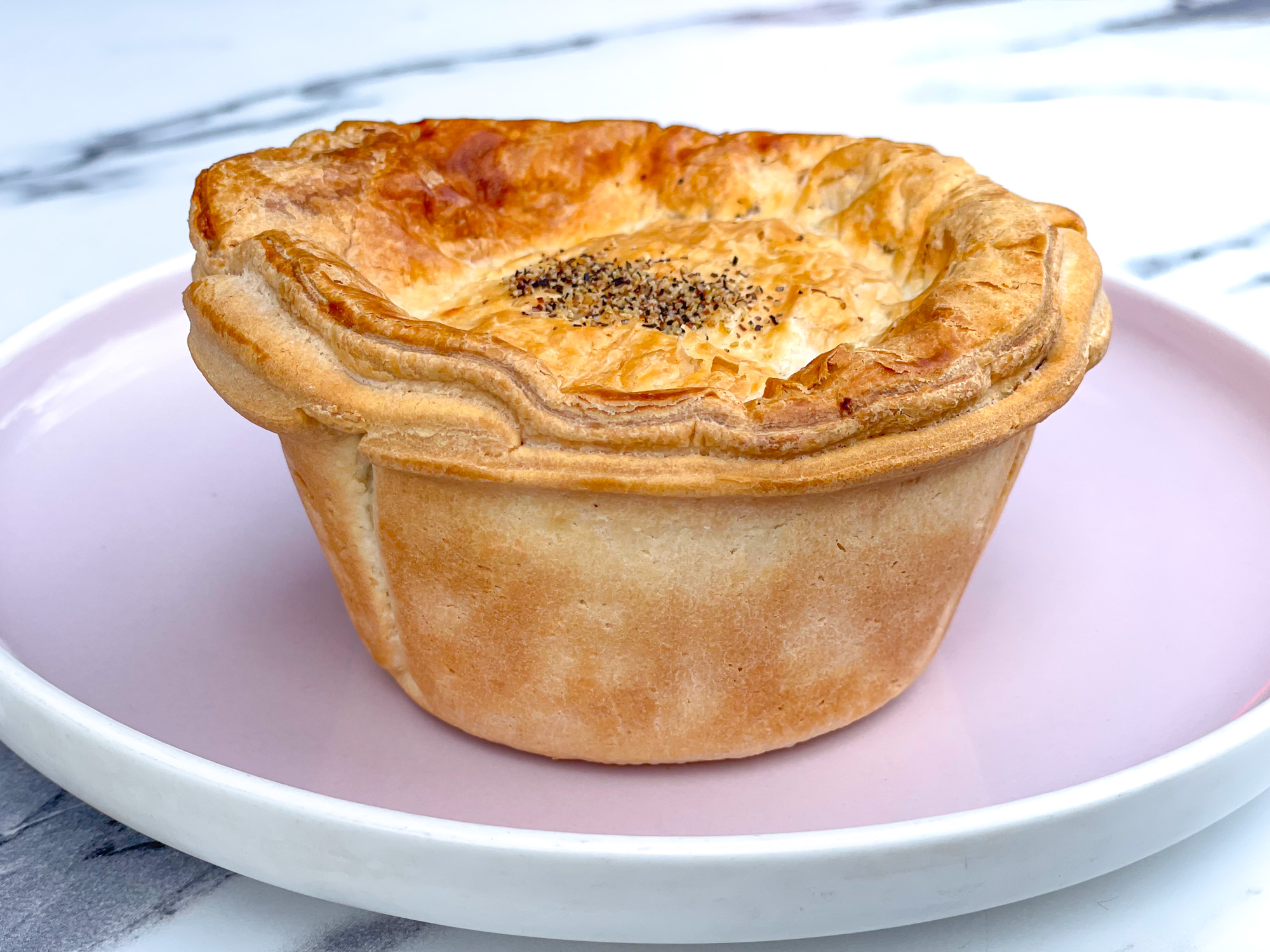Beef and pepper pie