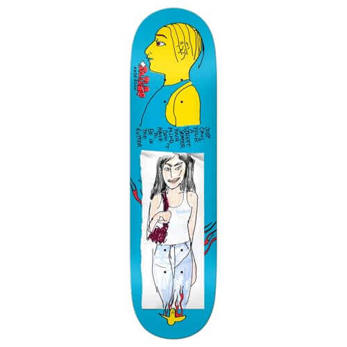 Krooked Skateboards Krooked 8.38 Manderson Just Cause Deck, priced at $73.95, in stock