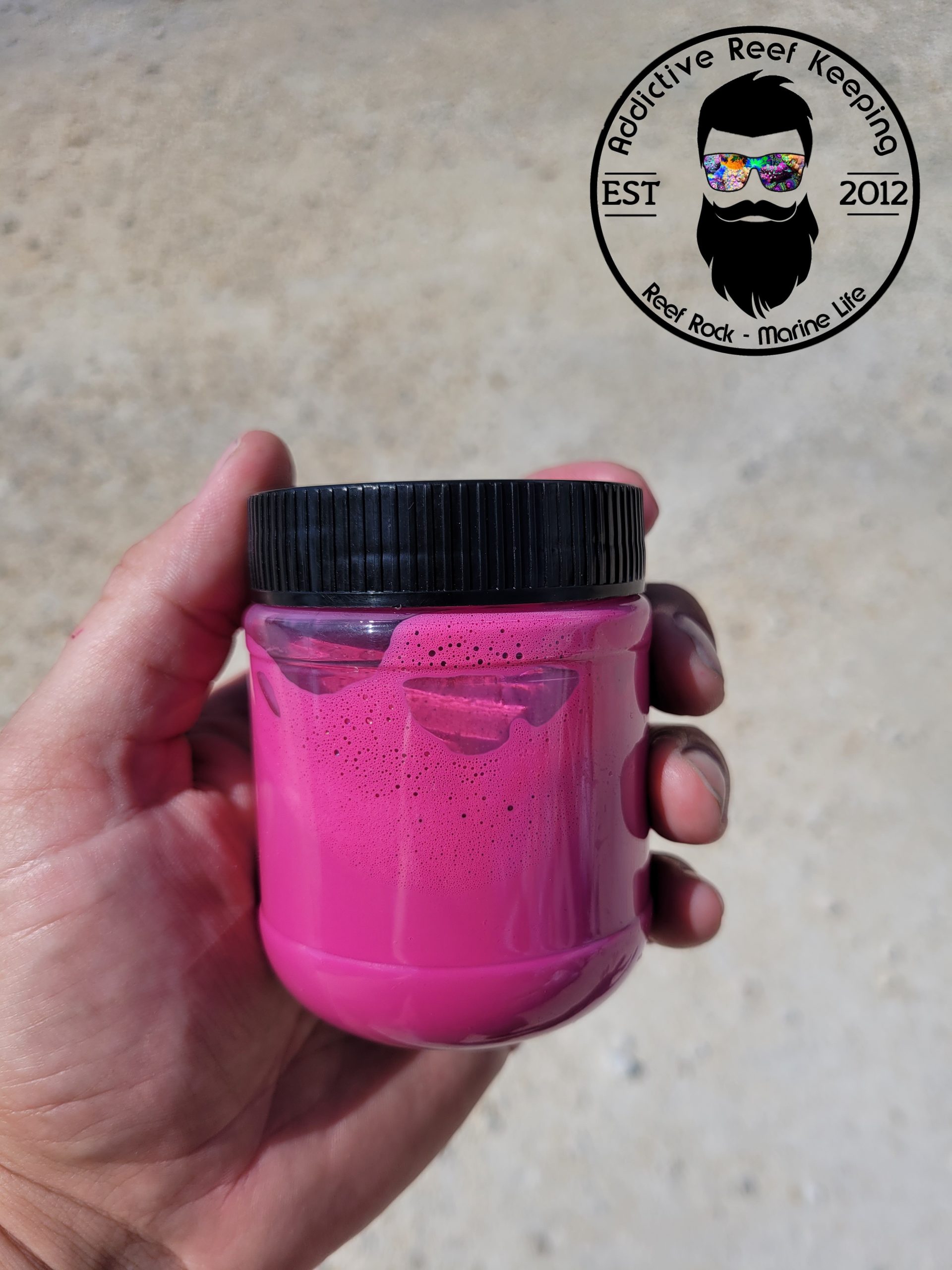 16oz Magenta Reef Safe Colorant for DRY Rock (Aquascape Touch Up)