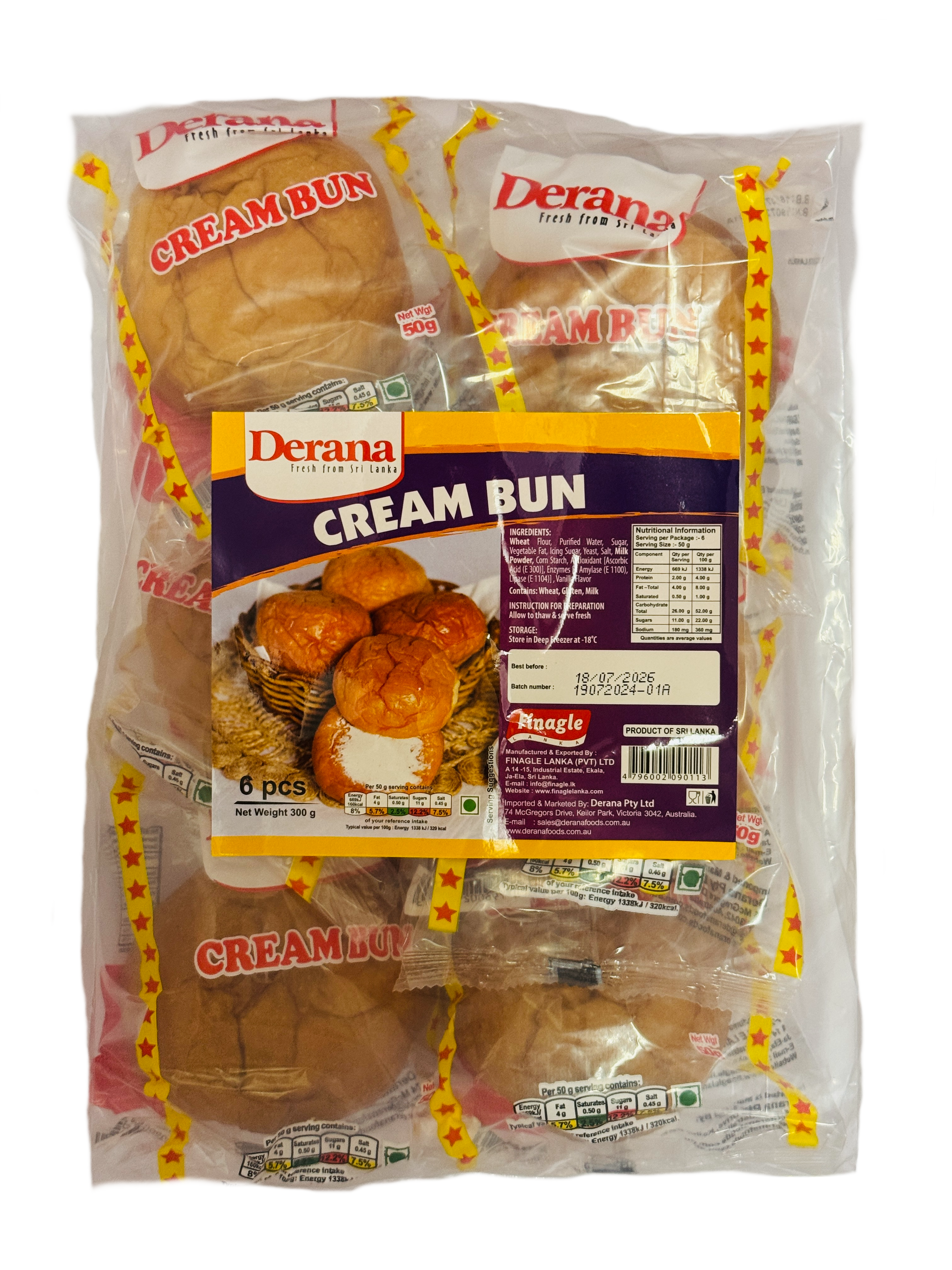 DERANA CREAM BUNS