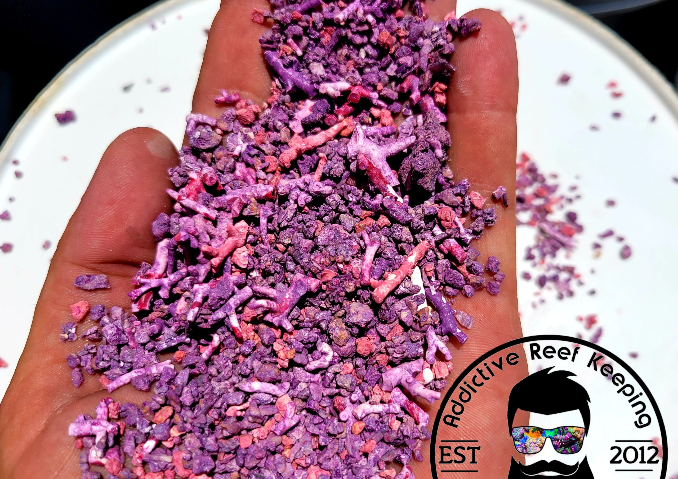 1lb Coralline Frag Media, Substrate