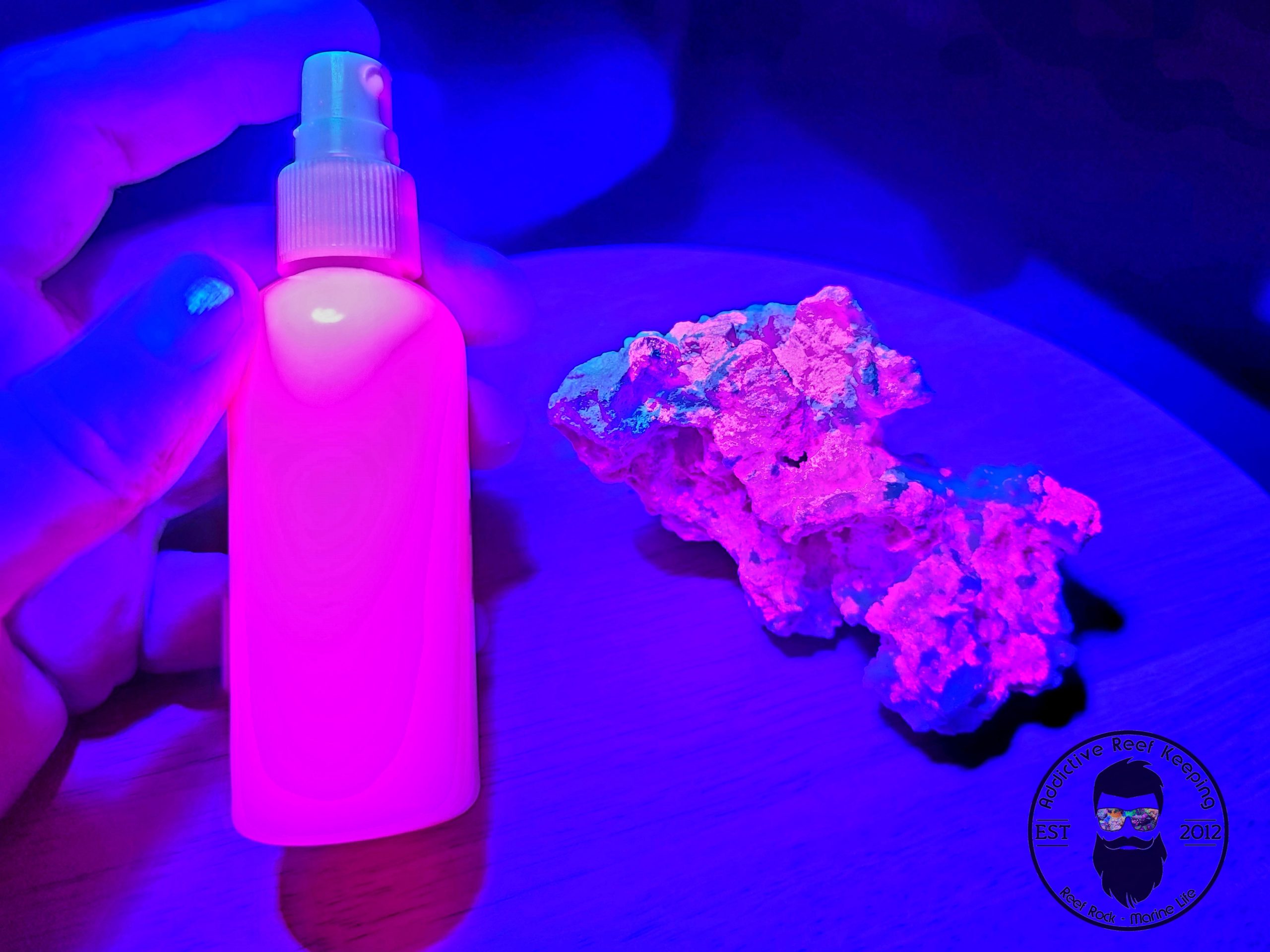 ARK 2.7oz UV Spray Colorant for Dry Reef Rock Aquascape-Fish Safe